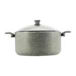 قابلمه نچسب 30*14.5 سانتی متر 10 لیتر طوسی یورک ریوالد 6503130-0114 | لوازم خانگی ایران