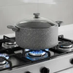 قابلمه نچسب 32*15 سانتی متر 11.5 لیتر طوسی یورک ریوالد 6503132-0114 | لوازم خانگی ایران