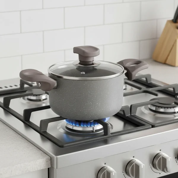 قابلمه نچسب 14*8 سانتی متر 1.1 لیتر بژ یورک ریوالد 6503214-0106 | لوازم خانگی ایران