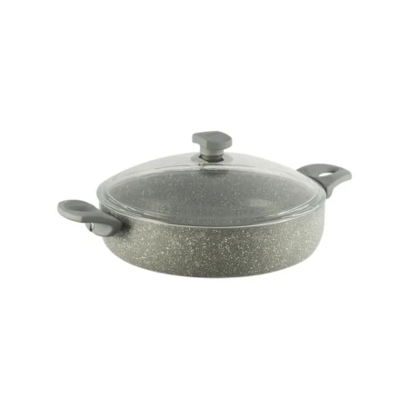 قابلمه کوتاه نچسب 26*6.5 سانتی متر 2.6 لیتر طوسی یورک ریوالد 6504126-0114 | لوازم خانگی ایران
