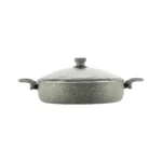 قابلمه کوتاه نچسب 28*7 سانتی متر 3.6 لیتر طوسی یورک ریوالد 6504128-0114 | لوازم خانگی ایران