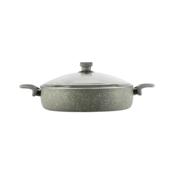 قابلمه کوتاه نچسب 28*7 سانتی متر 3.6 لیتر طوسی یورک ریوالد 6504128-0114 | لوازم خانگی ایران