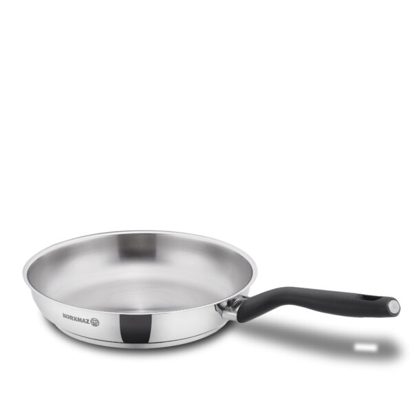 تابه 24*5.0 سانتیمتر 2.0 لیتر استیل براق نورا کرکماز 2995