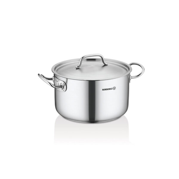 قابلمه 16*10.0 سانتیمتر 2.0 لیتر استیل مات پرولاین کرکماز 2720