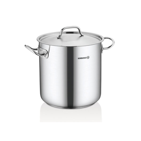 قابلمه بسیار گود 16*16 سانتیمتر 3.0 لیتر استیل مات پرولاین کرکماز 2728