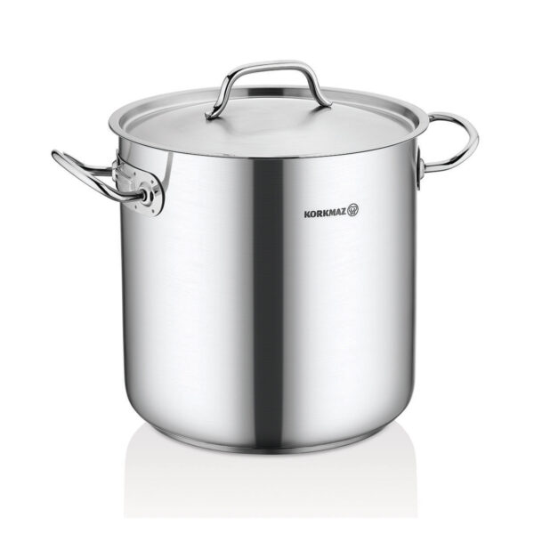 قابلمه بسیار گود 28*28 سانتیمتر 16.5 لیتر استیل مات پرولاین کرکماز 2732