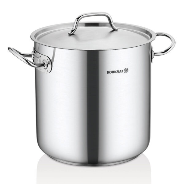 قابلمه بسیار گود 33*36 سانتیمتر 33.5 لیتر استیل مات پرولاین کرکماز 2734