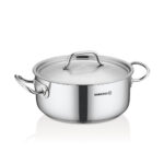 قابلمه کوتاه 28*12.0 سانتیمتر 7.3 لیتر استیل مات پرولاین کرکماز 2740