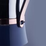 سماور برقی 2000 وات 1.1 + 3.5 لیتر استیل رزگلد هاندان کرکماز 843-01