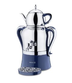 سماور برقی 2000 وات 1.1 + 3.5 لیتر استیل کروم هاندان کرکماز 843