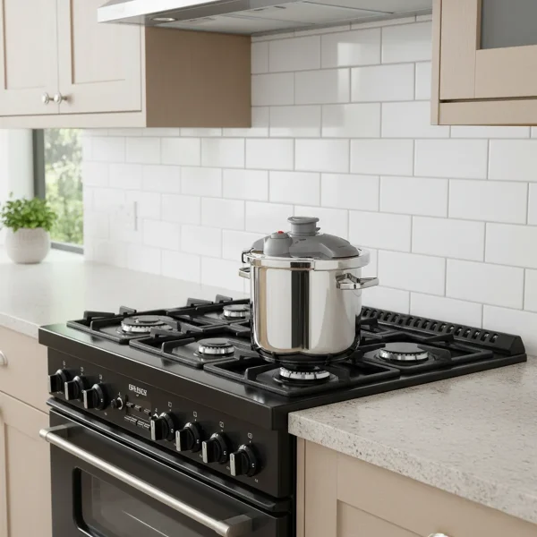 زودپز 6.0 لیتر استیل براق آکوا کرکماز 176 | لوازم خانگی ایران