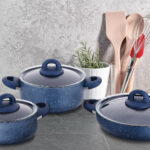 سرویس قابلمه نچسب 7 پارچه آبی بلا کرکماز 2893