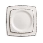 سرویس غذاخوری چینی 60 پارچه بون سلکشن کرکماز 8424