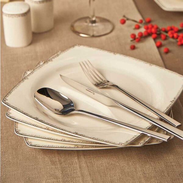 سرویس غذاخوری چینی 60 پارچه بون سلکشن کرکماز 8424