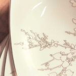 سرویس غذاخوری چینی 60 پارچه بون سلکشن کرکماز 8428