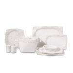 سرویس غذاخوری چینی 60 پارچه بون سلکشن کرکماز 8430