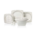 سرویس غذاخوری چینی 60 پارچه بون سلکشن کرکماز 8437