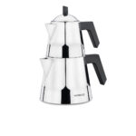 کتری و قوری 1.0 + 2.0 لیتر استیل براق دیا کرکماز 224 | لوازم خانگی ایران