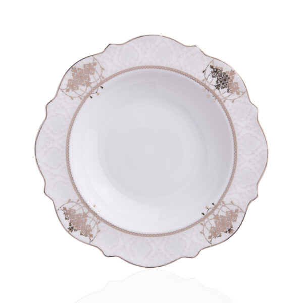 سرویس غذاخوری چینی 60 پارچه الیزا کرکماز 8239