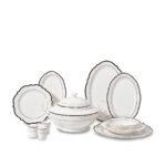 سرویس غذاخوری چینی 60 پارچه الیزا کرکماز 8240