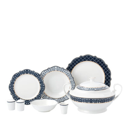 سرویس غذاخوری چینی 60 پارچه الیزا کرکماز 8245