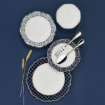 سرویس غذاخوری چینی 60 پارچه الیزا کرکماز 8245