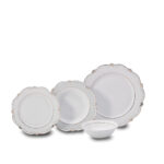 سرویس غذاخوری چینی 60 پارچه الیزا کرکماز 8246