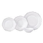 سرویس غذاخوری چینی 60 پارچه الیزا کرکماز 8248