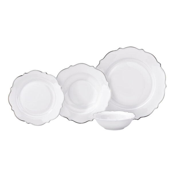 سرویس غذاخوری چینی 60 پارچه الیزا کرکماز 8248