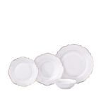 سرویس غذاخوری چینی 60 پارچه الیزا کرکماز 8249