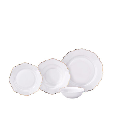 سرویس غذاخوری چینی 60 پارچه الیزا کرکماز 8249