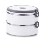 ظرف ناهار 1200 میلی لیتر سفید اسنشال وارم کرکماز 5525