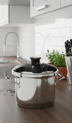 زودپز 6.0 لیتر استیل براق فلورا کرکماز 159 | لوازم خانگی ایران