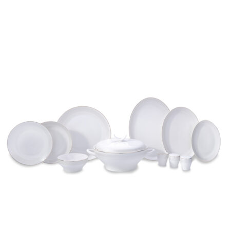 سرویس غذاخوری چینی 60 پارچه لیدیا کرکماز 8188