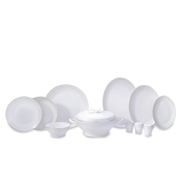 سرویس غذاخوری چینی 60 پارچه لیدیا کرکماز 8188