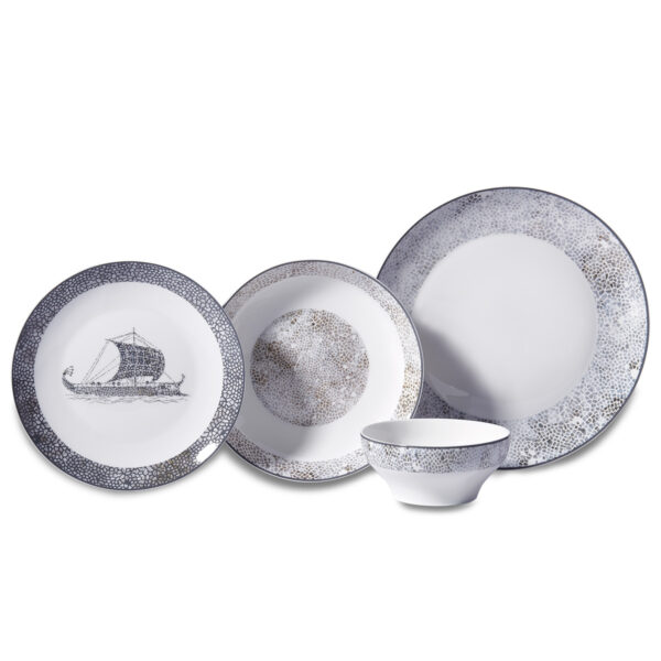 سرویس غذاخوری چینی 60 پارچه لیدیا کرکماز 8190