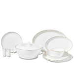 سرویس غذاخوری چینی 58 پارچه لاینز کرکماز 8263