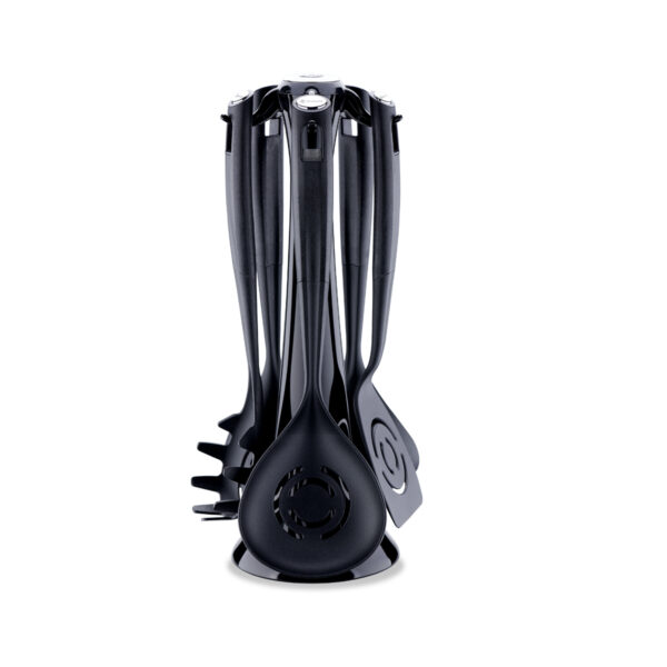 سرویس کفگیر و ملاقه 6 پارچه مشکی نورا کرکماز 5559 - تصویر 1