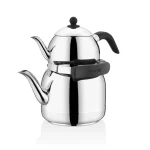 کتری و قوری 1.3 + 3.5 لیتر استیل براق اورنلا کرکماز 220 | لوازم خانگی ایران