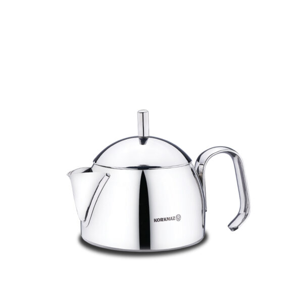 قوری شیر 0.40 لیتر استیل براق پرا کرکماز 284