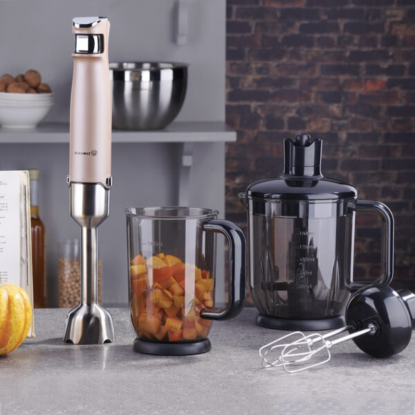 سرویس همزن سر استیل 850 وات رزگلد مگا پرفورمیکس کرکماز 449-01