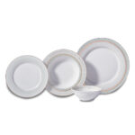 سرویس غذاخوری چینی 60 پارچه پرلا کرکماز 8376