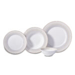 سرویس غذاخوری چینی 60 پارچه پرلا کرکماز 8378