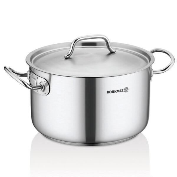 قابلمه 40*25 سانتیمتر 31.0 لیتر استیل مات پرولاین کرکماز 2727