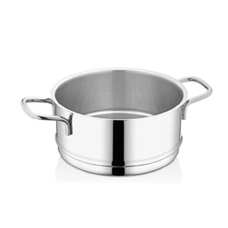 ظرف بخارپز 20*10 سانتیمتر 3.1 لیتر استیل مات پرولاین کرکماز 2771