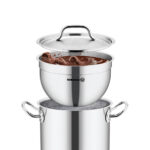 ظرف تهیه غذا 28*17 سانتیمتر 8.5 لیتر استیل مات پرولاین کرکماز 2778