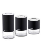 سرویس نگهداری حبوبات 3 پارچه مشکی استورا پلاس کرکماز 5520-3