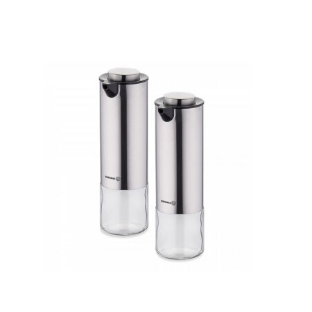 سرویس ابلیمو خوری و روغن پاش گرد استیل مات استورا پلاس کرکماز 5522