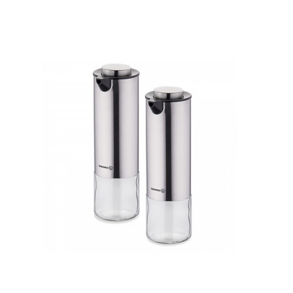 سرویس ابلیمو خوری و روغن پاش گرد استیل مات استورا پلاس کرکماز 5522