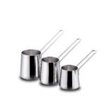 قهوه جوش 2-3-4 فنجان استیل براق پرلا کرکماز 292